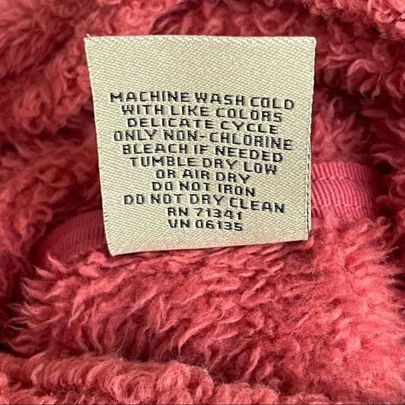 L.L. Bean Hi-Pile Fleece Pullover 1/4 Zip Soft Breathable Warmth Jacket - Picture 7 of 7